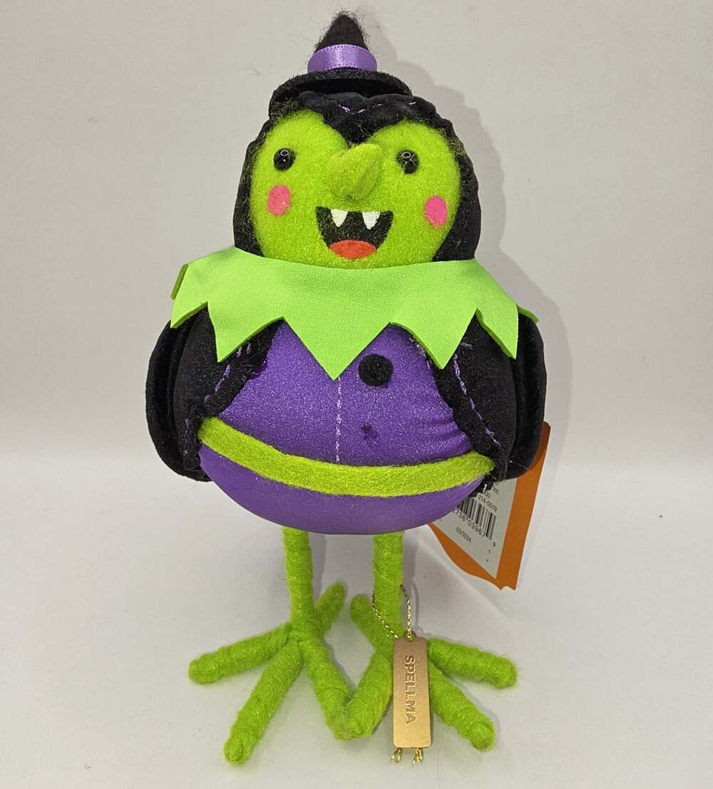 2024 Hyde & Eek Featherly Friends Spellma Witch Target Bird